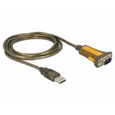 Delock USB 2.0 Adapter [1x USB-A 2.0 stekker - 1x RS232-stekker] 65840 1.5 m
