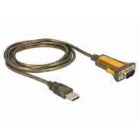 Delock USB 2.0 Adapter [1x USB-A 2.0 stekker - 1x RS232-stekker] 65840 1.5 m - thumbnail