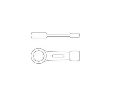 Gedore 1344331 306 22 Slagringsleutel Sleutelbreedte (metrisch) 22 mm