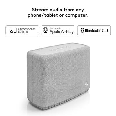 Audio Pro A15 Draagbare Smart Multiroom Wifi speaker Grijs - thumbnail