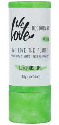 We Love Deodorant stick luscious lime 40 Gram