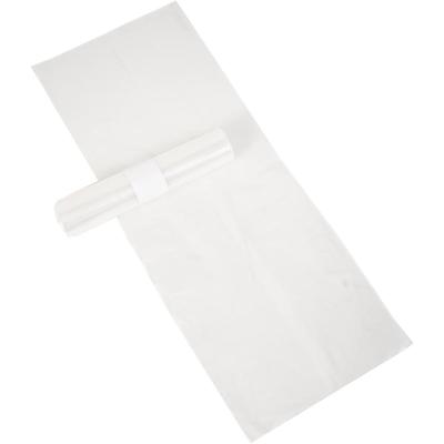 Vuilniszak ft 60 x 80 x 0.02 cm, transparant, HDPE, 20 x rol van 20 stuks