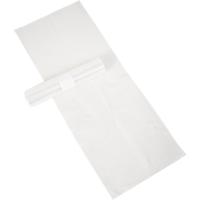 Vuilniszak ft 60 x 80 x 0.02 cm, transparant, HDPE, 20 x rol van 20 stuks - thumbnail