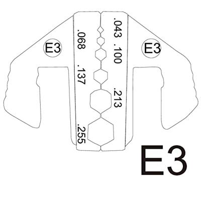 TOOLCRAFT PLE-0E3 Krimp-onderdelen Geschikt voor kabeltype: RG58, RG59, RG62, RG174 Geschikt voor merk: TOOLCRAFT PZ-500