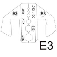 TOOLCRAFT PLE-0E3 Krimp-onderdelen Geschikt voor kabeltype: RG58, RG59, RG62, RG174 Geschikt voor merk: TOOLCRAFT PZ-500 - thumbnail