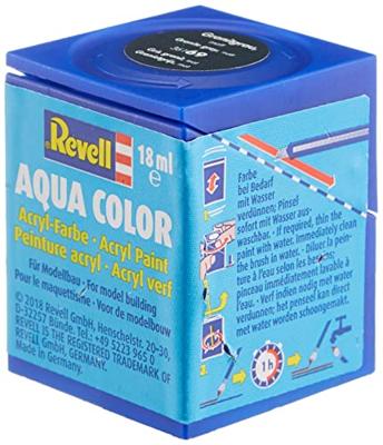 Revell 36169 Aqua Color verf Granietgrijs (mat) Kleurcode: 69 RAL-kleurcode: 7026 Doos 18 ml Revell 36169 Aqua Color verf Granietgrijs (mat) Kleurcode: 69 RAL-kleurcode: 7026 Doos 18 ml