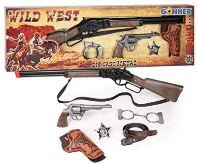 Set Western pistolen Gonher 498/0 77 x 23 x 5 cm (77 x 23 x 5 cm)