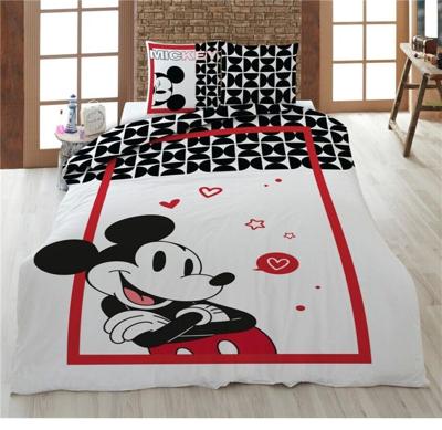 Mickey Mouse Jump Dekbedovertrek - Eenpersoons - 140 x 200 cm - Katoen