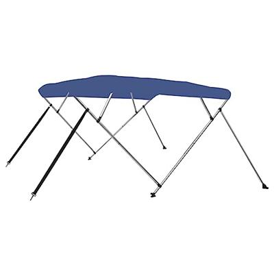 VidaXL Biminitop 4-boogs 243x196x137 cm blauw