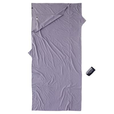 Cocoon Travel Sheet XL Insect Shield 100% Egyptian Cotton Lakenzak Elephant Grey