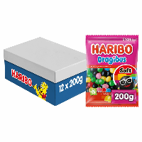 Haribo dragibus soft (12x 200gr) - thumbnail