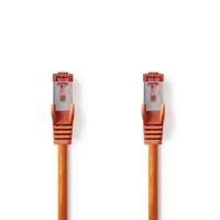 CAT6 S/FTP-Netwerkkabel | RJ45 Male - RJ45 Male | 0,5 m | Oranje - thumbnail