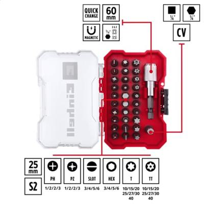 Einhell 118693 Bitset 32-delig