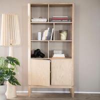 Eleonora Boekenkast 'Harvey' Eikenhout, 180 x 90cm - thumbnail