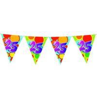 Vlaggenlijn 10mtr cijfers 25 jaar - thumbnail