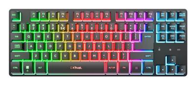 Toetsenbord en muis Trust 25984 GXT832 Zwart Qwerty Spaans