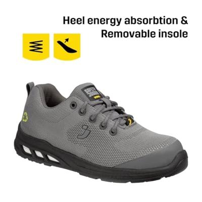 Safety Jogger EcoFitz S1P Laag | Grijs | Maat 48 - 5401124686487 Safety Jogger EcoFitz S1P Laag | Grijs | Maat 48 - 5401124686487