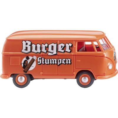 Wiking 078818 H0 Vrachtwagen Volkswagen T1 (type 2) bestelwagen „burger Stoppen” Wiking 078818 H0 Vrachtwagen Volkswagen T1 (type 2) bestelwagen „burger Stoppen”