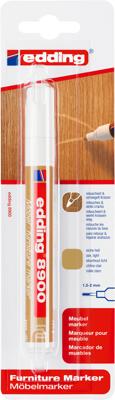 Viltstift edding 8900 meubel rond 1.5-2mm eikenht