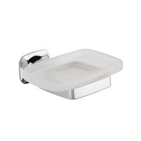 Zeephouder Sapho Aida Hangend 11.6x4.3 cm Chroom / Satijnglas Sapho - thumbnail