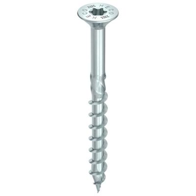 HECO TOPIX-plus schroeven - platkop verzinkt - 6x180 mm - Torx T-30 (HD30) - deeldraad - 100 st