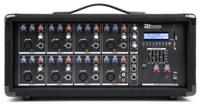 Power Dynamics PDM-C805A 8-kanaals mixer met versterker - thumbnail