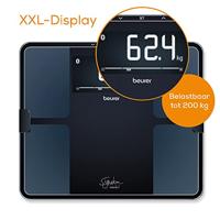 Beurer BF 915 Personenweegschaal Digitaal Weegbereik (max.): 200 kg Zwart Met Bluetooth - thumbnail