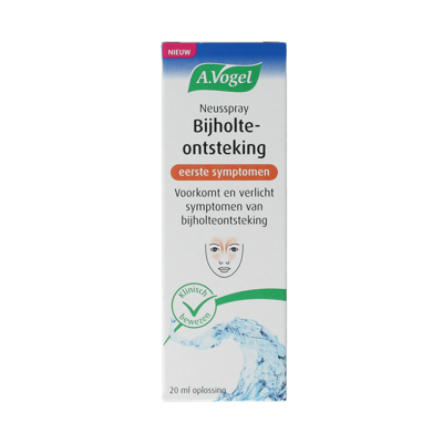 Neusspray bijholte eerste symptomen 20 Milliliter
