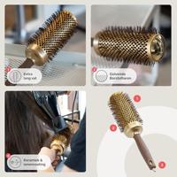 Olivia Garden Blow Out Speed Gold and Brown 55mm - thumbnail