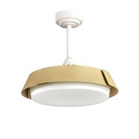 CristalRecord Plafondventilator Batan WIFI Ø 107 cm hout wit - thumbnail