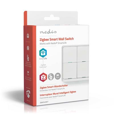 SmartLife Wandschakelaar | Zigbee 3.0 | Muurmontage | Android / IOS | Kunststof | Wit SmartLife Wandschakelaar | Zigbee 3.0 | Muurmontage | Android / IOS | Kunststof | Wit
