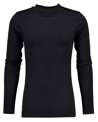Naadloos Sportshirt - Zwart