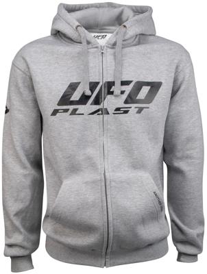 UFO PLAST jacke hoodie sweatshirt ufo grey gr. l UFO PLAST jacke hoodie sweatshirt ufo grey gr. l