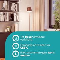 Eglo TerraslampMannera roestbruin - 901751 - thumbnail