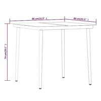 3-delige Tuinset bruin en zwart - thumbnail