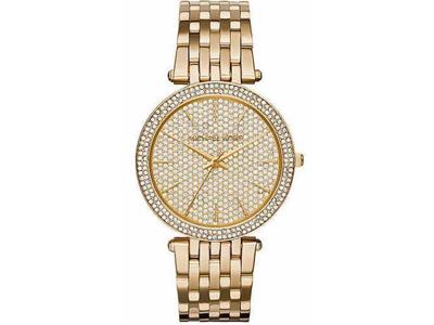 Michael Kors Dames Darci MK3438 goud roestvrij stalen quartz horloge Michael Kors Dames Darci MK3438 goud roestvrij stalen quartz horloge