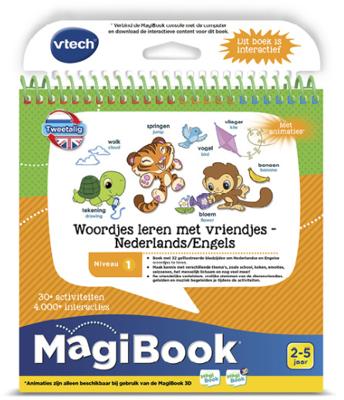 Vtech magibook woordjes leren met vriendjes