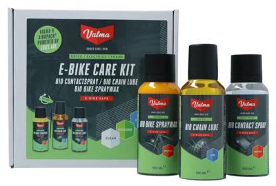 Valma e-bike onderhoudsset - met bio contactspray, kettingolie & spraywax - beschermt tegen roest en vuil - verhoogt levensduur van e-bike onderdelen
