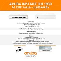 Aruba IOn 1930 8G 2SFP Switch - thumbnail