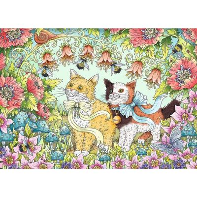 Ravensburger Puzzel Kattenvriendschap 1000 Stukjes Ravensburger Puzzel Kattenvriendschap 1000 Stukjes