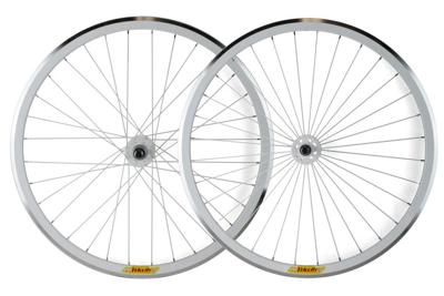Velocity Deep V CNC Fixed Gear Wielset - Wit