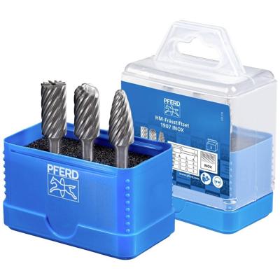 PFERD TOOLS 21901907 Freesstiftset Hardmetaal 12 mm Schachtdiameter 6 mm PFERD TOOLS 21901907 Freesstiftset Hardmetaal 12 mm Schachtdiameter 6 mm