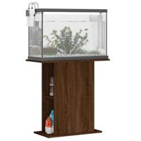Aquariumstandaard 75x36x72,5 cm bewerkt hout bruin eikenkleur - thumbnail