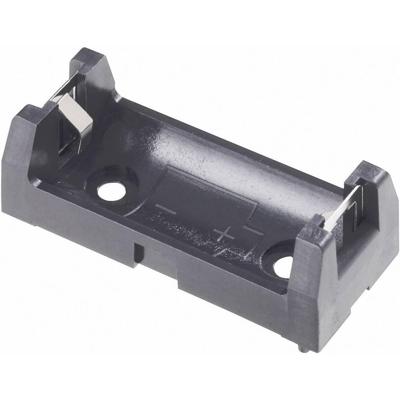 Keystone Electronics 1029 Batterijhouder Aantal cellen: 1 2/3 AA Doorsteekmontage THT (l x b x h) 43 x 18 x 15 mm