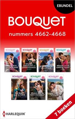 Bouquet e-bundel nummers 4662 - 4668 - Caitlin Crews, Kate Hewitt, Heidi Rice, Tara Pammi, Julia James, Annie West, Natalie Anderson - ebook