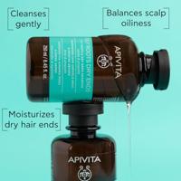 Apivita Hair Care Shampoo Oily Roots & Dry Ends Shampoo 250ml - thumbnail