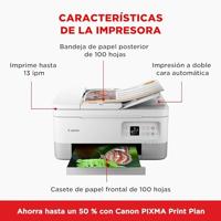 Canon PIXMA TS7451i Multifunctionele printer Inkjet Kleur A4 Printen, scannen, kopiëren WiFi, USB, Bluetooth - thumbnail
