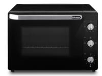 Mini oven - Hetelucht - DELONGHI - EO 40112.BK - Zwart - Dubbele glazen deur - 40 L - 51,5 x 44 x 36 cm - 2000 W - thumbnail