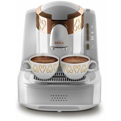 arzum OK008-W Mokka-koffieautomaat Goud, Wit Capaciteit koppen: 2