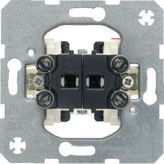 Berker wip jalouzieschakelaar 1 polig pulsdrukker vasthouden tot de gewenste hoogte